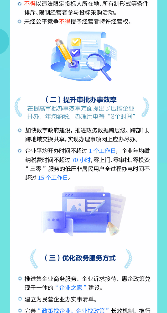 一图读懂 | 促进民营经济发展壮大的若干政策措施